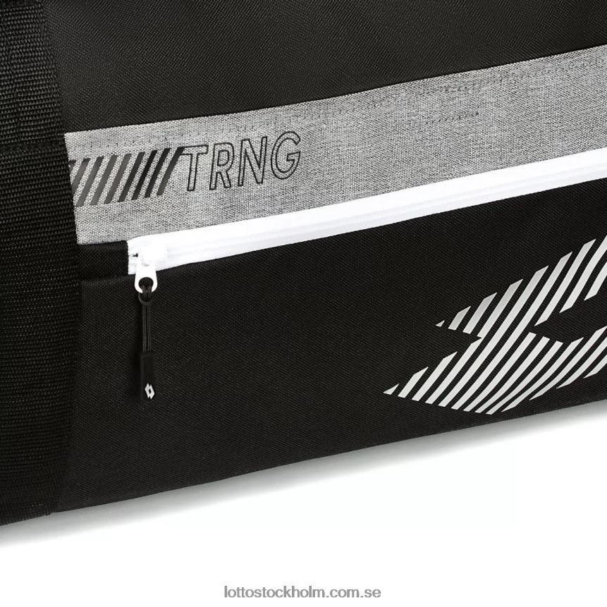 män väska träning Lotto helt svart/kallgrå D8R684647