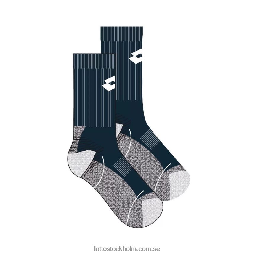 män tennisstrumpa ii Lotto marinblå D8R684678